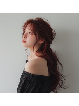 ヘア ケア オディール(Hair Care Odile) 【ダブルカラー】オレンジレッド