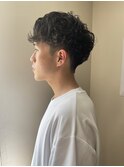 メンズパーマ_無造作パーマ