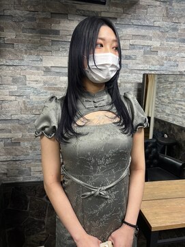 テイス 新宿(TACE) ブルーブラックカラー[ネビージュ/黒髪/小顔/新宿]