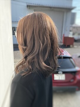 ベリー(berry) ロングヘアー×カーキベージュ☆