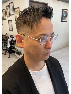 グレイスフルバーバーロンドン 大宮店(Graceful Barber London) ロンドン0.8アイロンショート【大宮/バーバー/40代】