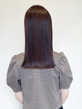 ラミュール 高師本郷店(La.Mur)の写真/柔らかな手触りと艶を再現しまとまりのある髪へ。ヘアケアにもこだわりアリ◎【マイクロバブルmarbb使用】