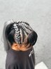 半頭コーンロウ　￥7700⇒￥5500