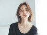 艶髪◎カット+カラー＋前髪・顔まわり縮毛矯正+COTA2stepトリートメント＆spa