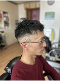 クロップ×スキンフェード