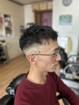 いけはた クロップ×スキンフェード