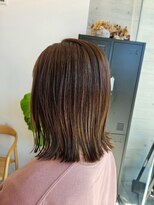 ウールバイレガーレ(uul by Legare/a)&nbsp;大人ボブ大人ショートボブミニボブ前髪なしオリーブグレージュ