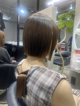 エトラ 渋谷店(etora) 髪質改善×ツヤ感タイトボブ