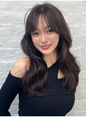 韓国ヘア/韓国スタイル/縮毛矯正/髪質改善/レイヤーカット