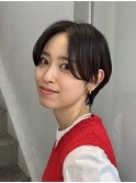 ショートカット/髪質改善縮毛矯正白髪ぼかしレイヤーカラーボブ