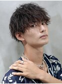 ツイストスパイラル/メンズカット/シャドウパーマ/ツーブロック
