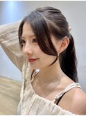 顔周りレイヤー/小顔カット/韓国スタイル/大人っぽ前髪/ AN-52