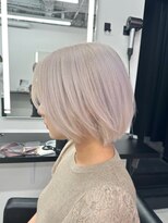 エゴ 池袋(EGO)&nbsp;ショートボブホワイトカラー