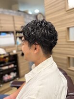銀座マツナガ 神田店&nbsp;20代30代王道垢抜けツーブロックスパイラルパーマ