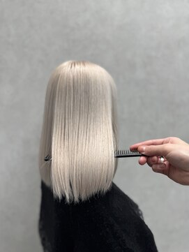 ロンド レア 天神大名店(Lond Le’a) オリーブグレー /ココアベージュ/黒髪カタログ/小顔に見せるヘア