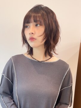 ロンド ブランシュ 錦糸町北口(Lond blanche) オリーブグレー/韓国レイヤーカット/マロンベージュ/ボブ/小顔