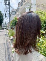 DAMANI 表参道 髪質改善/ヘッドスパ/ハイライト/白髪染め/白髪ぼかし/縮毛矯正&nbsp;似合わせカット/ミディアムレイヤーカット[表参道駅]