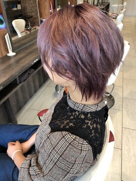アース 辻堂店(HAIR & MAKE EARTH) ショートウルフ
