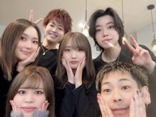 ブローチェラウカ(Broche lauka)の雰囲気(スタッフ集合写真【いわき美容室髪質改善】)