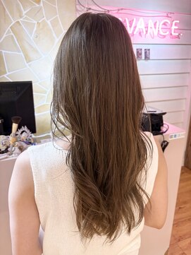 アヴァンス 天王寺店(AVANCE.) ブルーブラック×透明感カラー