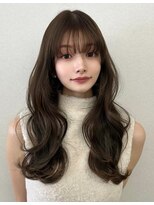 コア銀座メゾン(COA GINZA Maison)&nbsp;ぱっつん前髪　　ロングレイヤー