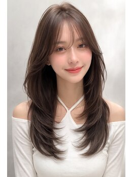 ダイス 岡本 摂津本山(Dice)の写真/ダメージレスなのに透明感溢れる艶髪に◎理想の色味が叶う！［髪質改善/縮毛矯正/トリートメント］