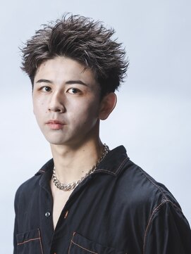 ブラック(BLACK) スパイキーショート