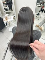 シアー(sheer)&nbsp;《sheer /稲葉》#ブリーチ履歴#黒染め#髪質改善縮毛矯正
