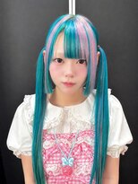 エル オオサカ 心斎橋店(L. OSAKA)&nbsp;ターコイズブルー×ピンク