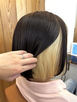 ユートラクト 守口竜田通り店(U-tract) ブロンド×インナーカラー