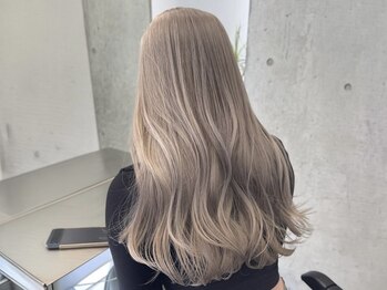 サンクプロジェクト(cinq PROJECT)の写真/《4種のケアブリーチを使用しダメージ90%カット*》「毎回ブリーチをしたい!」そんな思いのある方は必見*
