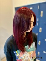 ブルーム 八千代緑が丘(bloom)&nbsp;艶感◎チェリーレッド×顔周りレイヤー