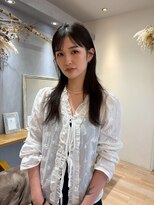 グラッド ナチュラル ヘアー(glad NATURAL HAIR) 透明感ダークカラー×ナチュラルストレート