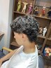 【2～9回目来店】カット+無造作パーマ￥14500→￥14000