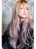☆外国人風☆ グラデーションCOLOR×グラマラスウェーブ -LONG-