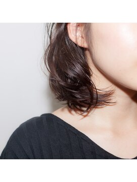 ヘアメイク エイト キリシマ(hair make No.8 kirishima) 〔No.8 中村〕ユルフワ ツヤ ボブ デジタルパーマ