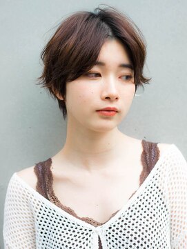 リリアン 青山(relian) センターパートの大人可愛いショート☆relian青山