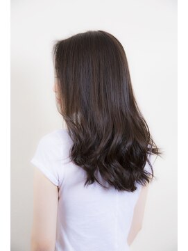 ダアッカ(da acca) スタイリング簡単♪束感ナチュラルセミディ×アッシュカラー