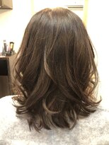 ヘアースペース シャイニング(HairSpace Shining)&nbsp;ボルドー無造作ヴェールウェーブ＊イルミナカラーオーキット