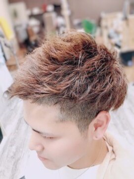 ダブクラシック(dub classic) ツーブロックくせ毛風パーマ