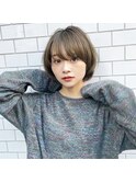 【Chill】大人かわいいピンクベージュクールショートボブ