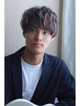 アドール(ADOR) スパイラルパーマ　マッシュ　メンズ