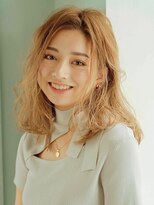 フェティッシュ(fetish)&nbsp;ブリーチオンベージュセミロング