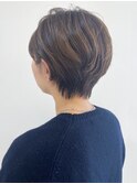 丸めタイトショート