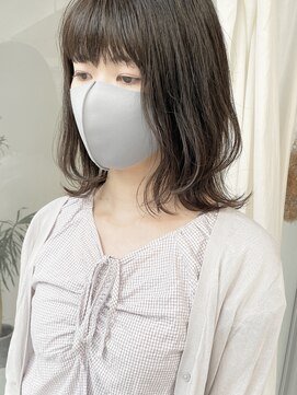 ツイギー 歩行町店(TWiGGY) 【レイヤーボブ×オリーブアッシュ】