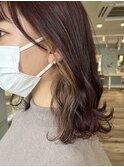イヤリングカラー×ピンク【chouchou千葉・千葉】