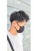アップバングショート