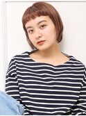 大人可愛い２０代３０代４０代小顔 短め前髪 F9
