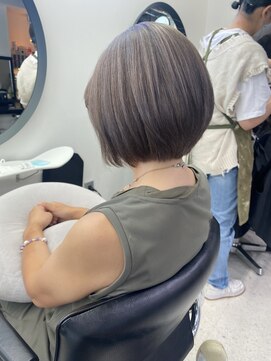 ヒビヲ(HIBIO) 脱白髪染めハイライト白髪ぼかしリタッチハイトーンダブルカラー