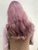 エム(EM)&nbsp;ダスティピンク×ゆるふわロング